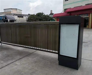 青岛社区广告道闸